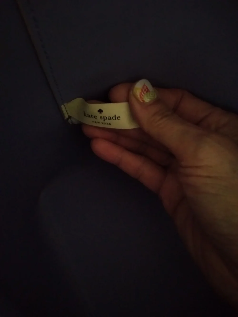 Kate Spade Light Pink tote with blue tag